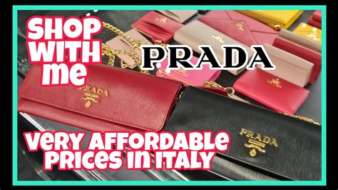 is prada cheaper in italy|italy prada outlet.